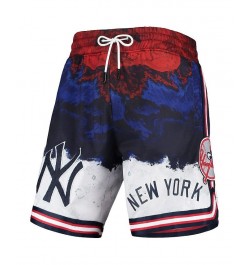 Men's New York Yankees Red White and Blue Shorts $36.72 Shorts