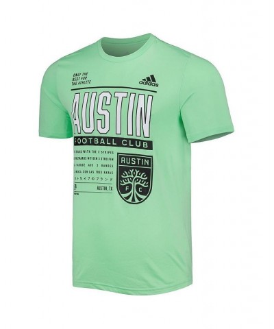 Men's Mint Austin FC Club DNA Performance T-shirt $23.39 T-Shirts