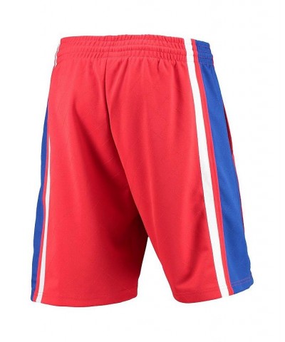 Men's Red Philadelphia 76Ers Hardwood Classics 75th Anniversary Swingman Shorts $56.10 Shorts