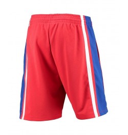 Men's Red Philadelphia 76Ers Hardwood Classics 75th Anniversary Swingman Shorts $56.10 Shorts