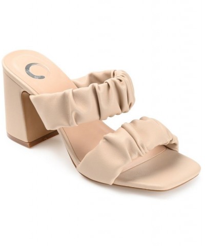 Women's Zoee Dress Sandals Tan/Beige $51.29 Shoes