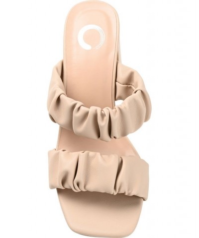 Women's Zoee Dress Sandals Tan/Beige $51.29 Shoes