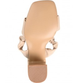 Women's Zoee Dress Sandals Tan/Beige $51.29 Shoes