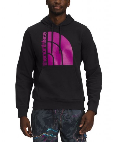 Men's Jumbo Half Dome Graphic Hoodie Black $33.00 Sweatshirt