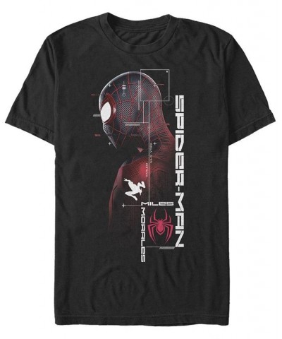 Men's Spidey Specs Short Sleeve Crew T-shirt Black $15.05 T-Shirts