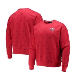 Men's Red Tampa Bay Buccaneers Reid Graphic Pullover Sweatshirt $37.09 Sweatshirt