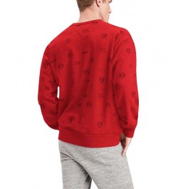 Men's Red Tampa Bay Buccaneers Reid Graphic Pullover Sweatshirt $37.09 Sweatshirt