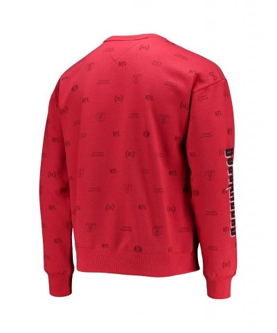 Men's Red Tampa Bay Buccaneers Reid Graphic Pullover Sweatshirt $37.09 Sweatshirt