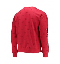 Men's Red Tampa Bay Buccaneers Reid Graphic Pullover Sweatshirt $37.09 Sweatshirt