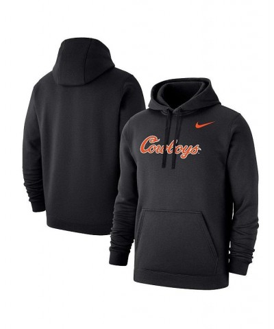 Men's Black Oklahoma State Cowboys Script Pullover Hoodie $43.34 Sweatshirt