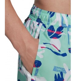 Men's Seasonal Floral Classics Very Short 3" Swim Shorts Green $24.09 Swimsuits