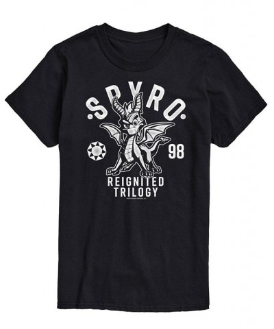 Men's Spyro T-shirt Black $17.84 T-Shirts