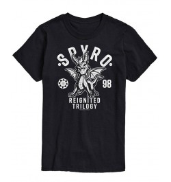 Men's Spyro T-shirt Black $17.84 T-Shirts