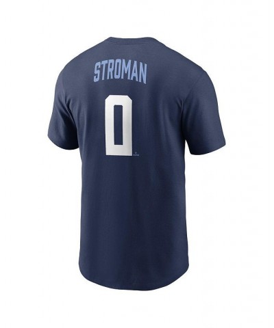 Men's Marcus Stroman Navy Chicago Cubs City Connect Name and Number T-shirt $28.99 T-Shirts