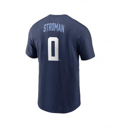 Men's Marcus Stroman Navy Chicago Cubs City Connect Name and Number T-shirt $28.99 T-Shirts