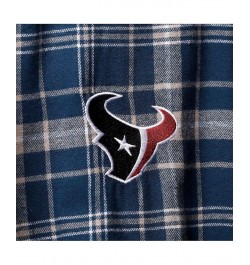 Men's Navy Houston Texans Big and Tall Lodge T-shirt and Pants Sleep Set $26.51 Pajama