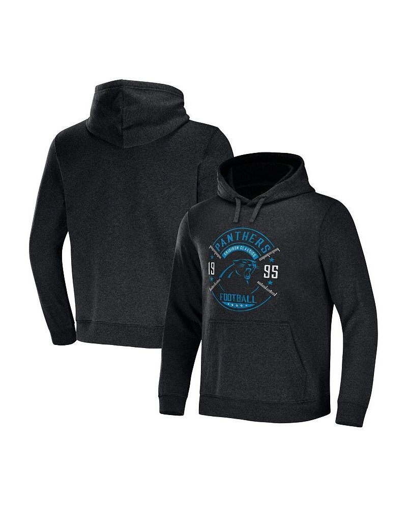 Men's NFL x Darius Rucker Collection by Heather Charcoal Carolina Panthers Radar Pullover Hoodie $36.50 Sweatshirt