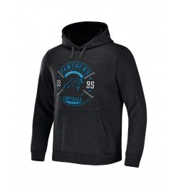 Men's NFL x Darius Rucker Collection by Heather Charcoal Carolina Panthers Radar Pullover Hoodie $36.50 Sweatshirt