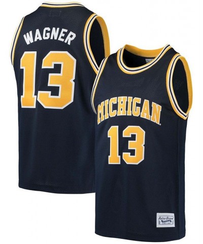 Men's Moritz Wagner Navy Michigan Wolverines Alumni Basketball Jersey $63.70 Jersey