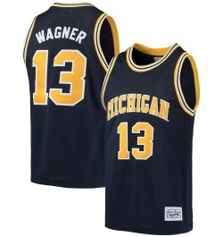 Men's Moritz Wagner Navy Michigan Wolverines Alumni Basketball Jersey $63.70 Jersey