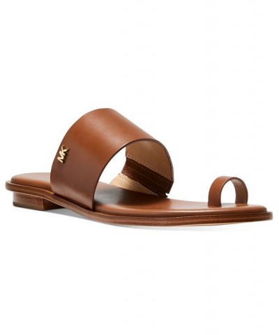 Women's August Flat Sandals PD02 $45.54 Shoes