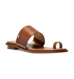 Women's August Flat Sandals PD02 $45.54 Shoes