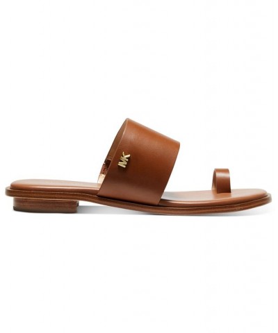 Women's August Flat Sandals PD02 $45.54 Shoes