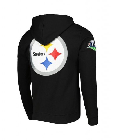 Men's Black Pittsburgh Steelers Hometown Full-Zip Hoodie $46.20 Sweatshirt