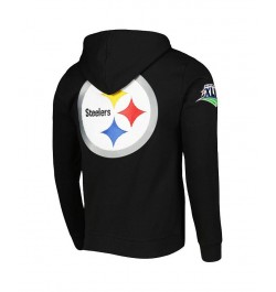 Men's Black Pittsburgh Steelers Hometown Full-Zip Hoodie $46.20 Sweatshirt