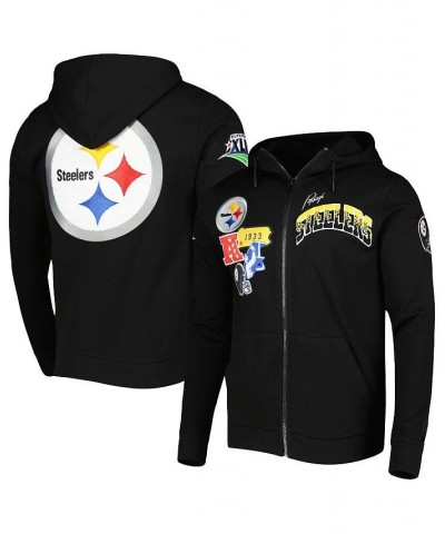 Men's Black Pittsburgh Steelers Hometown Full-Zip Hoodie $46.20 Sweatshirt