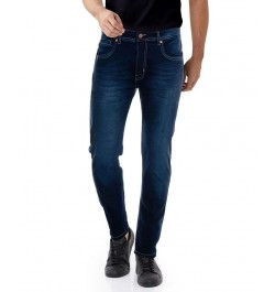 Men's Stretch 5 Pocket Skinny Jeans Blue $35.88 Jeans