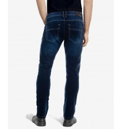 Men's Stretch 5 Pocket Skinny Jeans Blue $35.88 Jeans