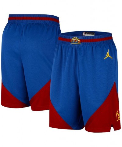 Men's Brand Blue Denver Nuggets 2022/2023 Statement Edition Swingman Performance Shorts $36.90 Shorts