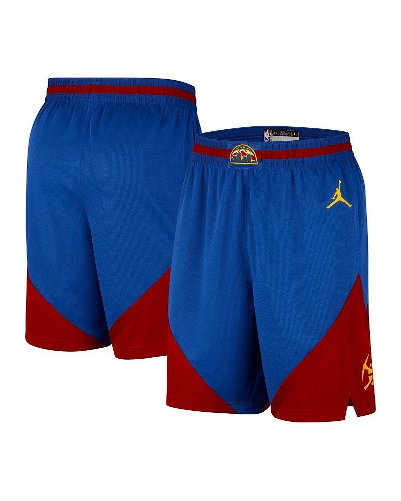 Men's Brand Blue Denver Nuggets 2022/2023 Statement Edition Swingman Performance Shorts $36.90 Shorts