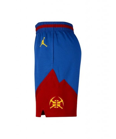 Men's Brand Blue Denver Nuggets 2022/2023 Statement Edition Swingman Performance Shorts $36.90 Shorts