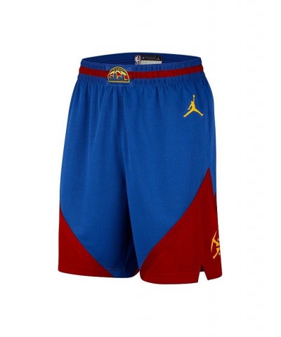 Men's Brand Blue Denver Nuggets 2022/2023 Statement Edition Swingman Performance Shorts $36.90 Shorts