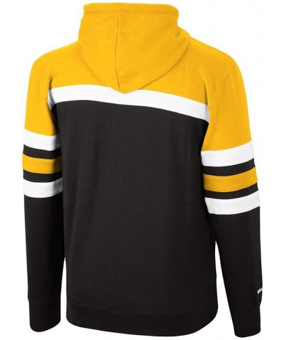 Men's Gold-Tone, Black Los Angeles Lakers Head Coach Pullover Hoodie $47.83 Sweatshirt