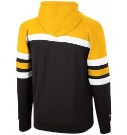 Men's Gold-Tone, Black Los Angeles Lakers Head Coach Pullover Hoodie $47.83 Sweatshirt