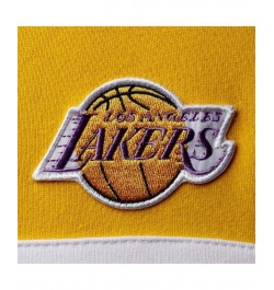 Men's Gold-Tone, Black Los Angeles Lakers Head Coach Pullover Hoodie $47.83 Sweatshirt