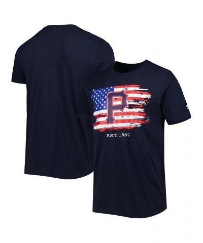 Men's Navy Pittsburgh Pirates 4th of July Jersey T-shirt $26.39 T-Shirts