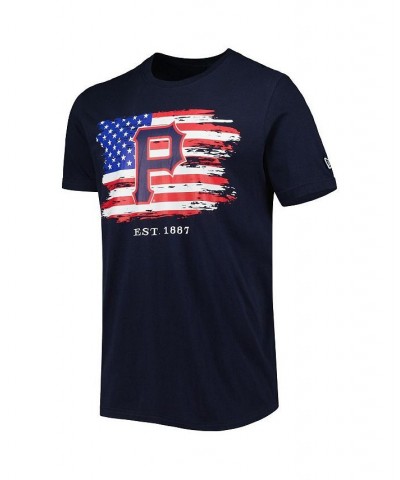 Men's Navy Pittsburgh Pirates 4th of July Jersey T-shirt $26.39 T-Shirts