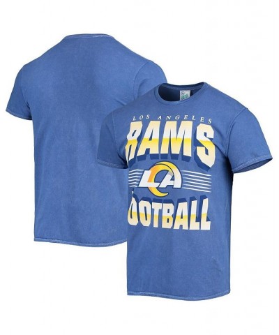 Men's '47 Royal Los Angeles Rams Rocker Vintage-Inspired Tubular T-shirt $23.59 T-Shirts