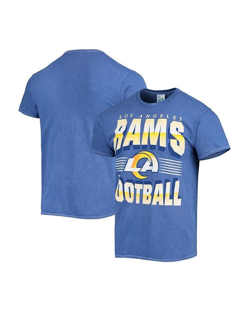 Men's '47 Royal Los Angeles Rams Rocker Vintage-Inspired Tubular T-shirt $23.59 T-Shirts