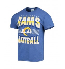 Men's '47 Royal Los Angeles Rams Rocker Vintage-Inspired Tubular T-shirt $23.59 T-Shirts