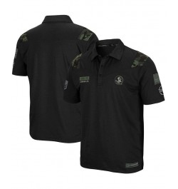 Men's Black Florida State Seminoles OHT Military Inspired Appreciation Sierra Polo $31.19 Polo Shirts