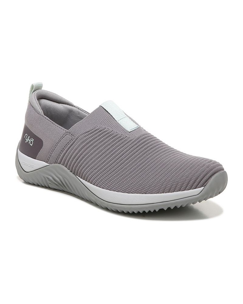 Women's Echo Knit Slip-on Sneakers PD04 $46.00 Shoes