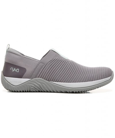 Women's Echo Knit Slip-on Sneakers PD04 $46.00 Shoes