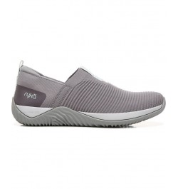 Women's Echo Knit Slip-on Sneakers PD04 $46.00 Shoes