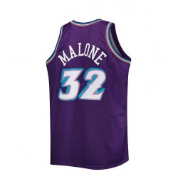 Men's Karl Malone Purple Utah Jazz Big and Tall Hardwood Classics 1996-97 Swingman Jersey $48.00 Jersey