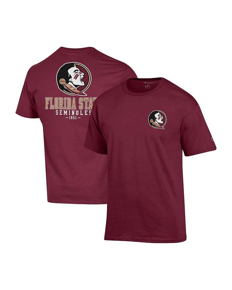 Men's Garnet Florida State Seminoles Stack 2-Hit T-shirt $20.70 T-Shirts